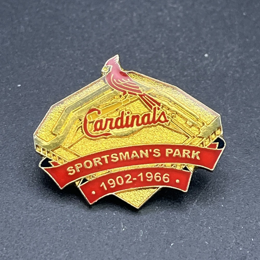 MLB Baseball St. Louis Cardinals Sportsman's‎ Park Lapel Hat Pin